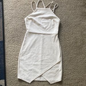 Cream Forever 21 Dress